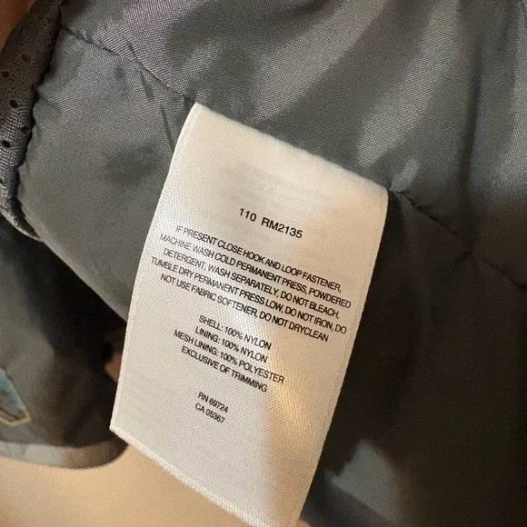 Columbia Men’s Gray Packable jacket rain jacket size large - Picture 12 of 12